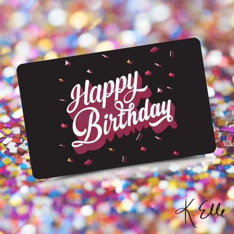 BIRTHDAY GIFT CARD